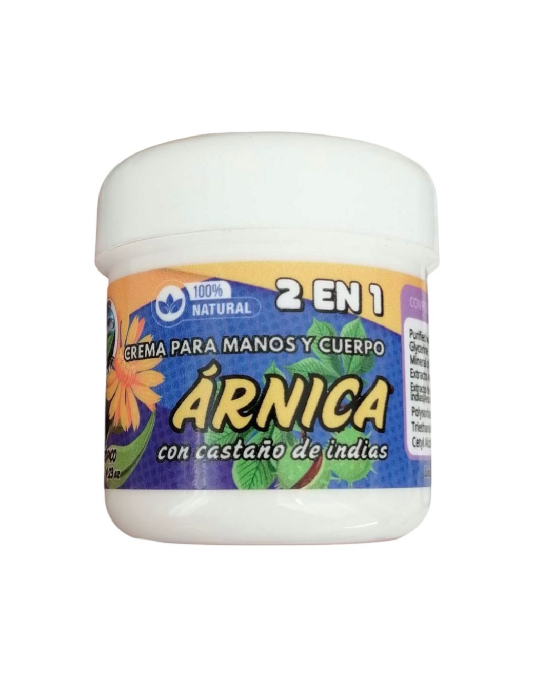 Crema ÁRNICA con Castaño de indias 120 gr uso tópico