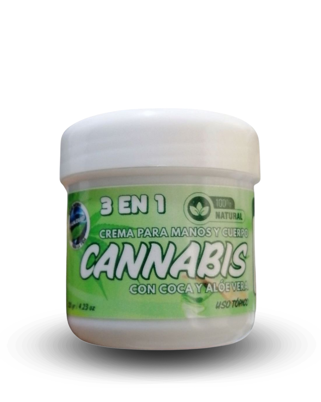 Crema CANNABIS con Coca y aloe vera 120gr Uso tópico